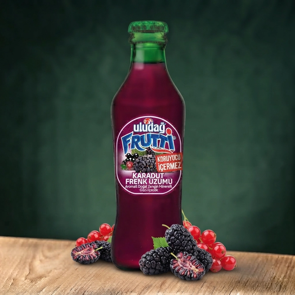 Uludağ Karadut - Frenk Üzümü Soda