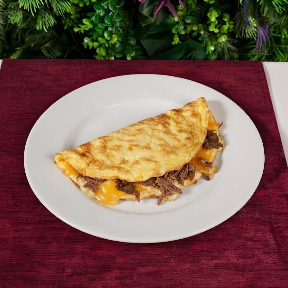 Kavurmalı Omlet