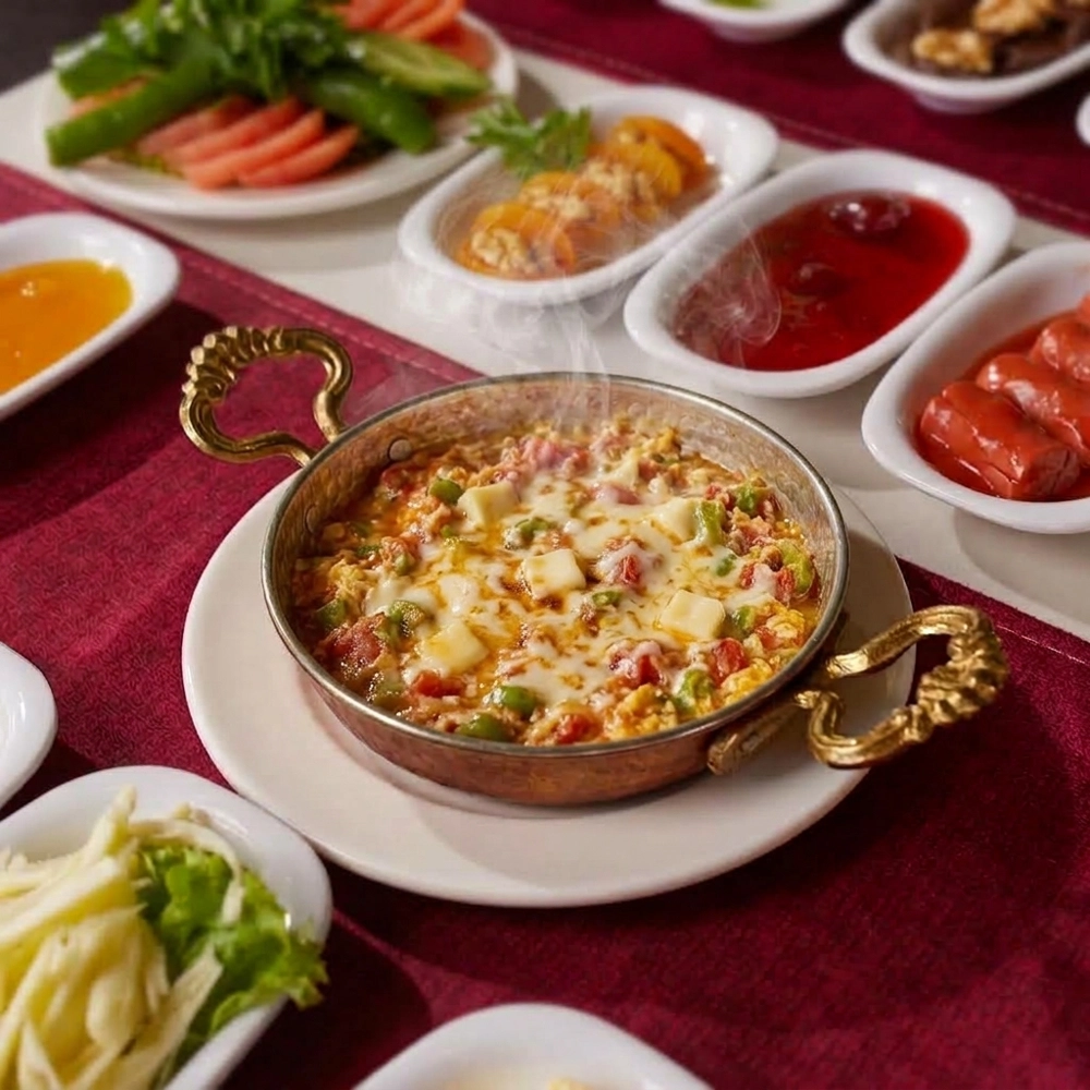 Kaşarlı Menemen