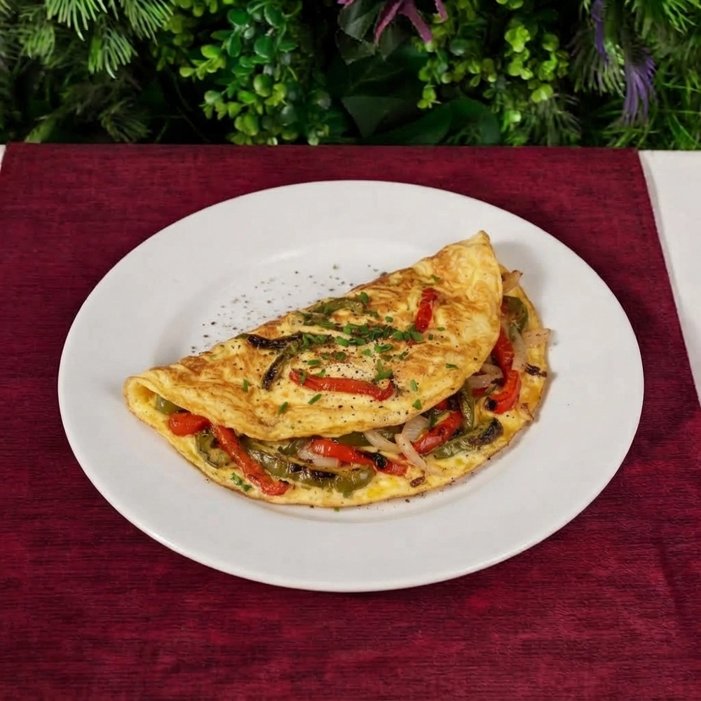 Sebzeli Omlet