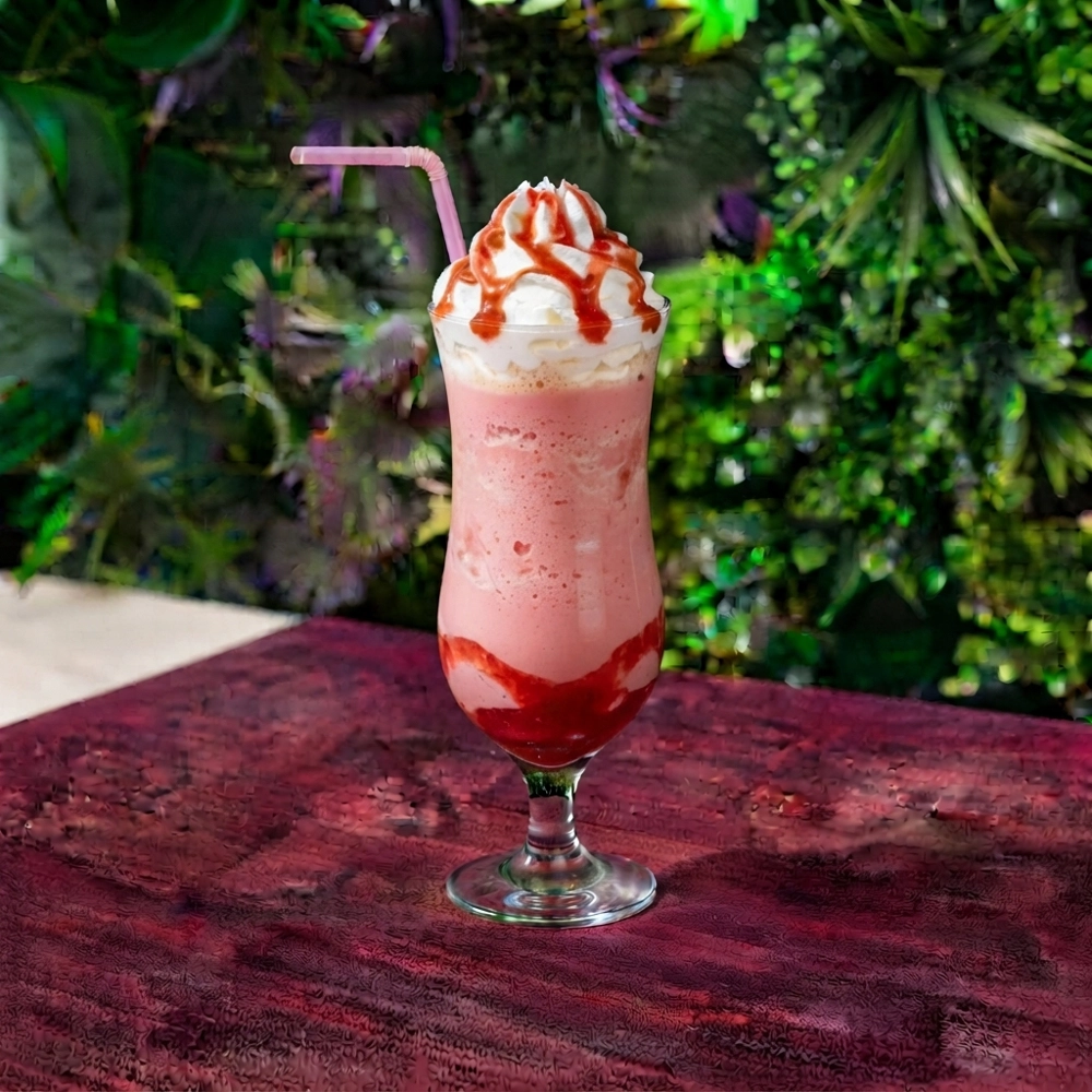 Çilekli Frappe